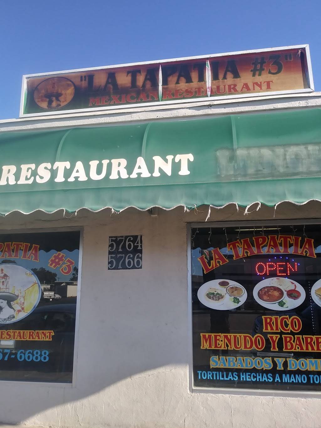 La Tapatia #3 | restaurant | 5764 Hollister Ave, Goleta, CA 93117, USA | 8059676688 OR +1 805-967-6688