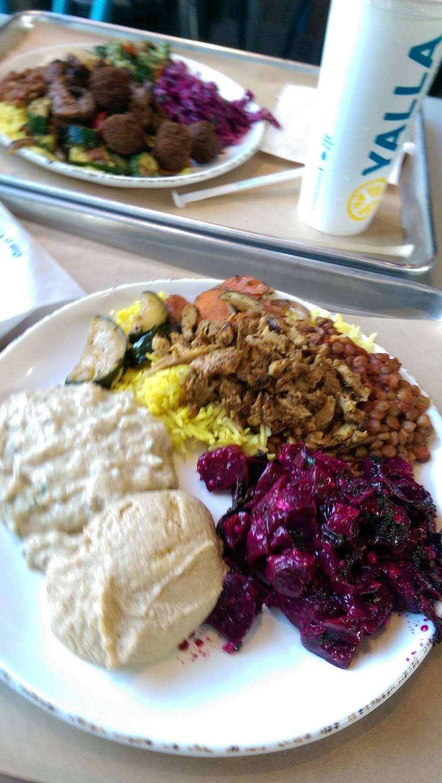 Yalla Mediterranean | restaurant | 55 Crescent Dr Suite F, Pleasant Hill, CA 94523, USA | 9258258644 OR +1 925-825-8644