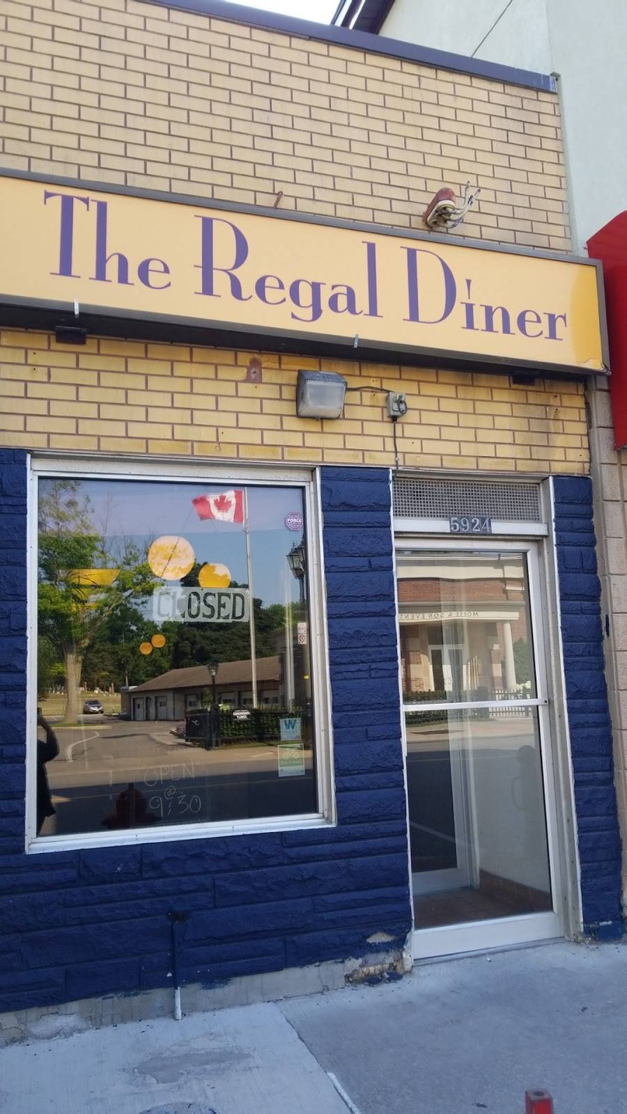 The Regal Diner | restaurant | 5924 Main St, Niagara Falls, ON L2G 5Z8, Canada | 9053518655 OR +1 905-351-8655