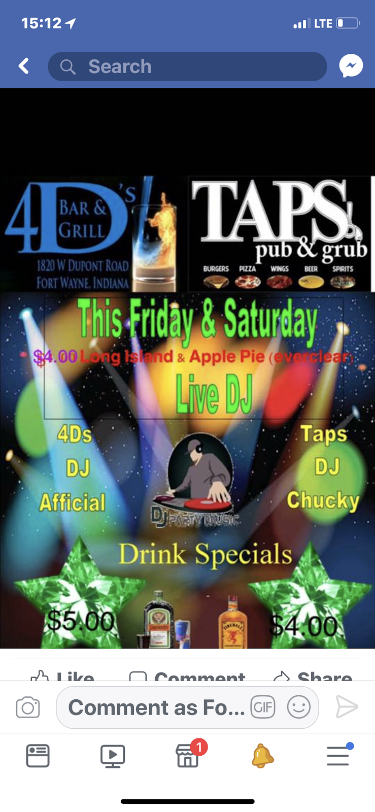 Taps Pub | restaurant | 124 Green Dr, Avilla, IN 46710, USA | 2608973331 OR +1 260-897-3331