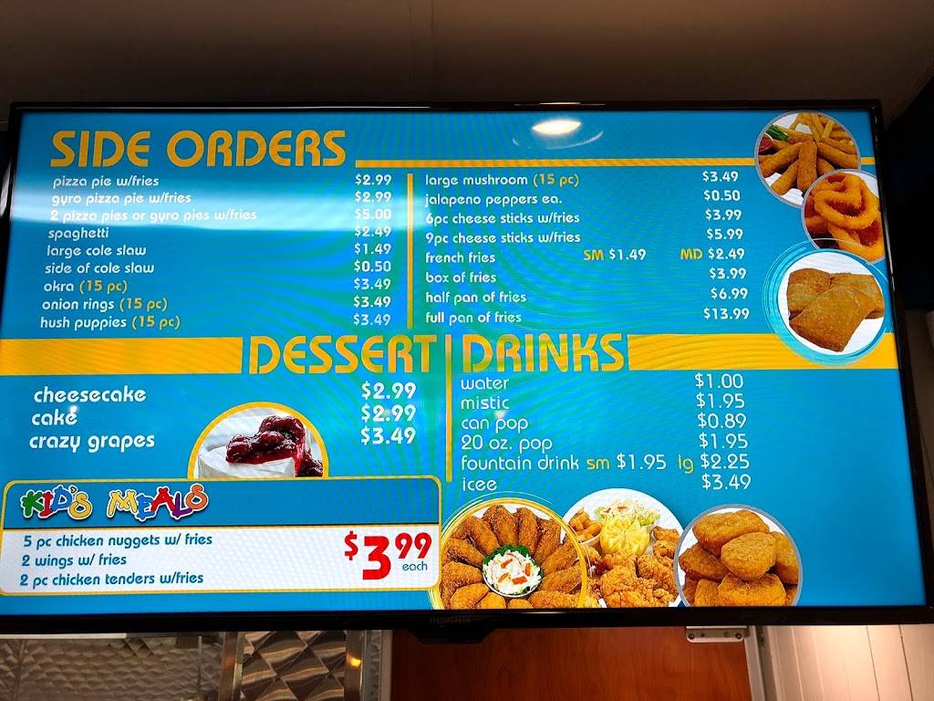 Sharks fish and Chicken | restaurant | 3400 169th St, Hammond, IN 46323, USA | 2199377590 OR +1 219-937-7590