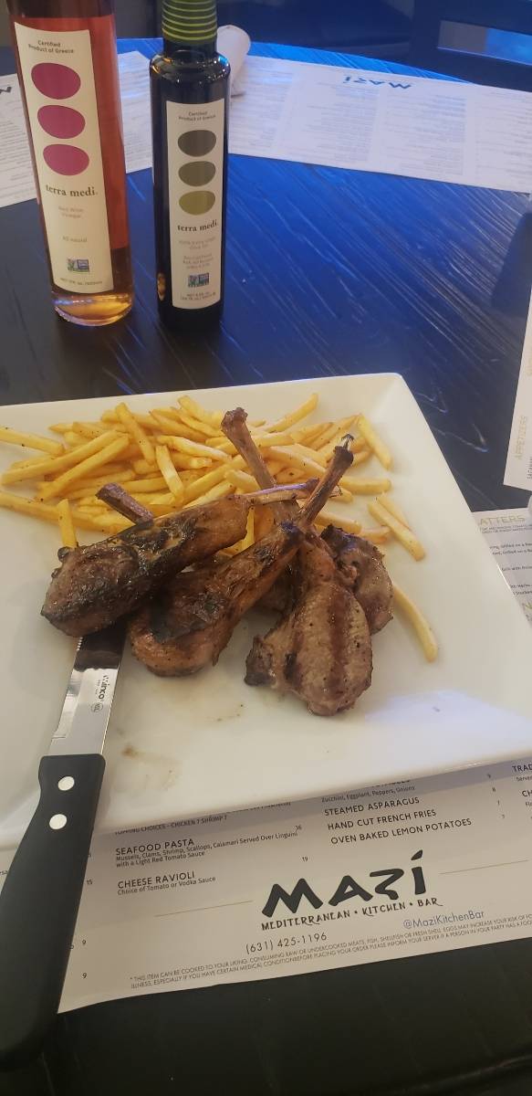 Mazi Mediterranean Kitchen and Bar | restaurant | 326 W Jericho Turnpike, Huntington, NY 11743, USA | 6314251196 OR +1 631-425-1196