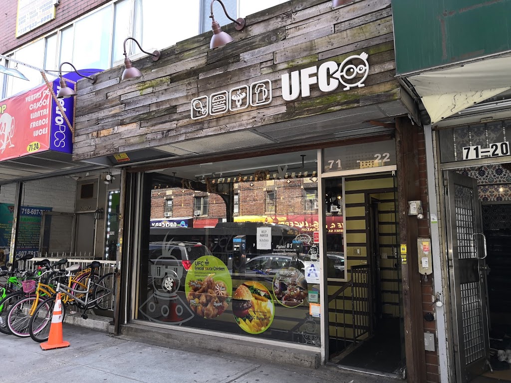 Unidentified Flying Chickens - UFC JH | restaurant | Jackson Heights, 71-22 Roosevelt Avenue, Flushing, NY 11372, USA | 7182056662 OR +1 718-205-6662