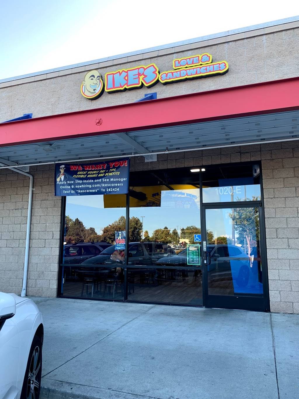 Ikes Sandwiches | restaurant | 1020 N Rengstorff Ave ste e, Mountain View, CA 94043, USA | 6503866469 OR +1 650-386-6469