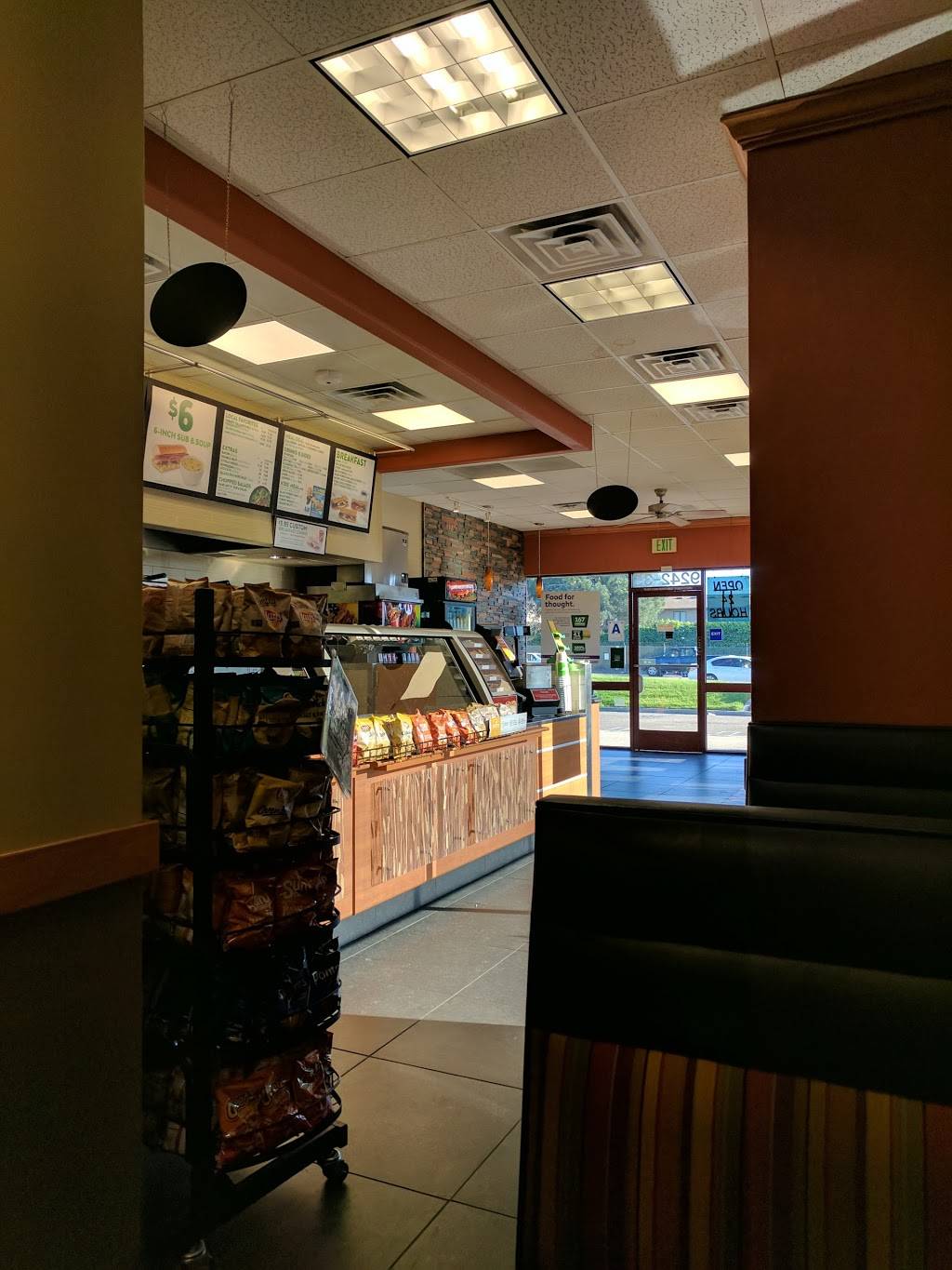 Subway Restaurants | restaurant | 9242 Miramar Rd, San Diego, CA 92126, USA | 8586933395 OR +1 858-693-3395