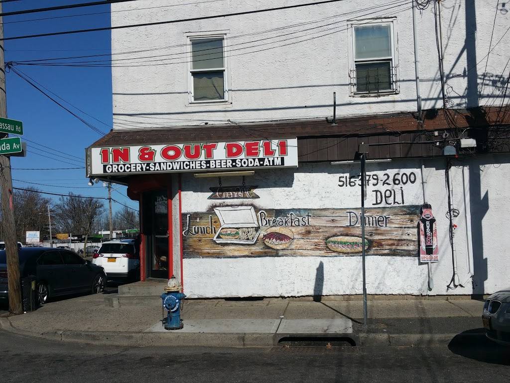 In & Out Deli | restaurant | 498 Nassau Rd, Roosevelt, NY 11575, USA | 5163792600 OR +1 516-379-2600