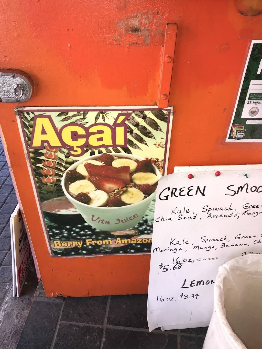 Vita Juice | restaurant | 1111 Fort Street Mall, Honolulu, HI 96817, USA | 8085261396 OR +1 808-526-1396