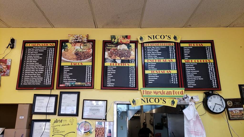 Nicos Mexican Food | restaurant | 11165 N La Cañada Dr, Tucson, AZ 85737, USA | 5202979610 OR +1 520-297-9610