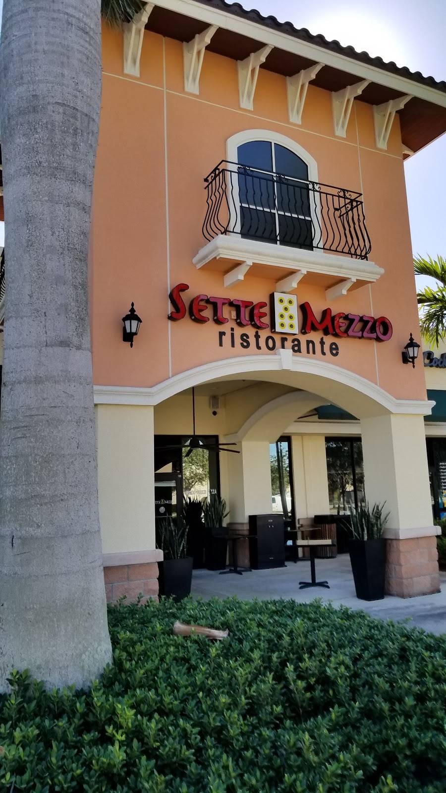 Sette Mezzo Ristorante | restaurant | 6370 FL-7 Unit 110, Coconut Creek, FL 33073, USA | 9545316362 OR +1 954-531-6362