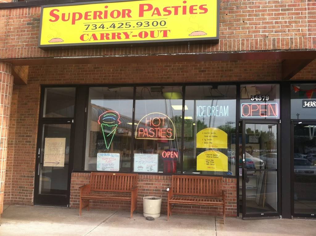 Superior Pasties | restaurant | 34379 Plymouth Rd, Livonia, MI 48150, USA | 7344259300 OR +1 734-425-9300
