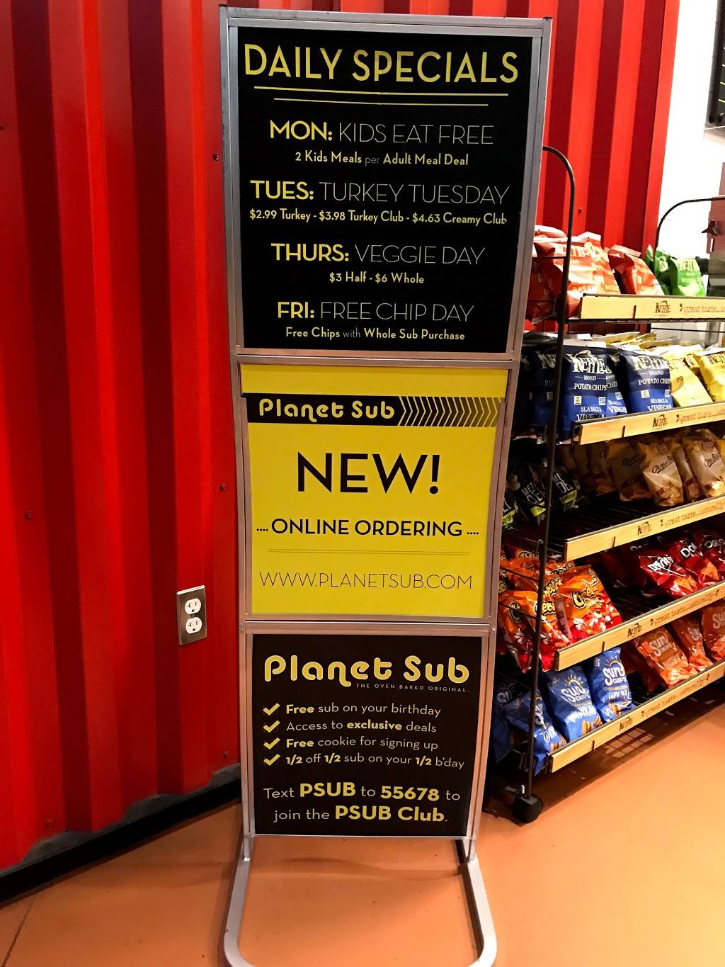 Planet Sub - Mesa | restaurant | 1641 S Stapley Dr #101, Mesa, AZ 85204, USA | 4803076030 OR +1 480-307-6030