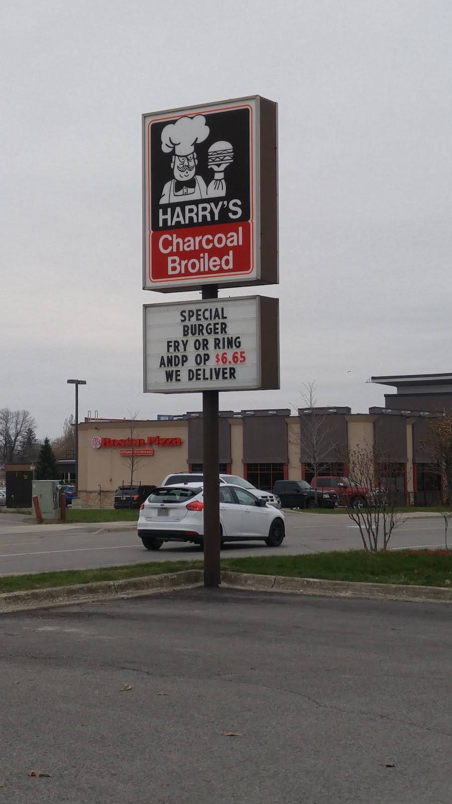 Harrys Charcoal Broiled | restaurant | 891 Talbot St, St Thomas, ON N5P 1E7, Canada | 5196333713 OR +1 519-633-3713