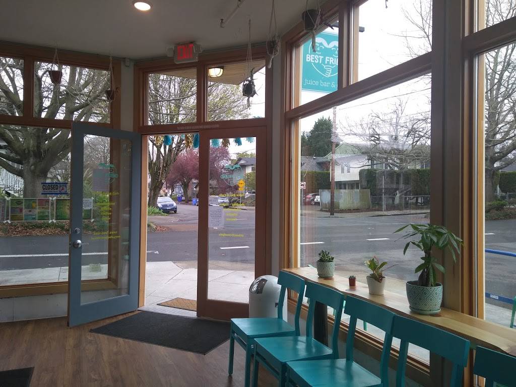 Best Friend Juice Bar & Cafe | restaurant | 2832 SE Gladstone St, Portland, OR 97202, USA | 5032083441 OR +1 503-208-3441