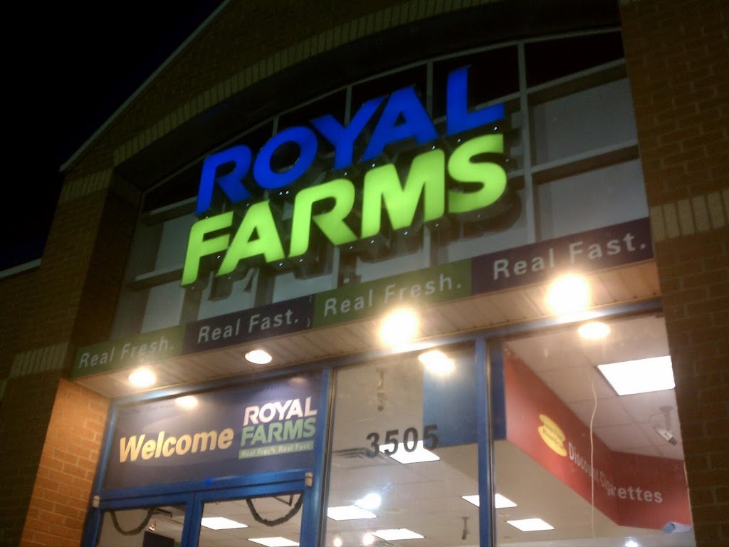 Royal Farms | meal takeaway | 3505 Washington Blvd, Arbutus, MD 21227, USA | 4105011064 OR +1 410-501-1064