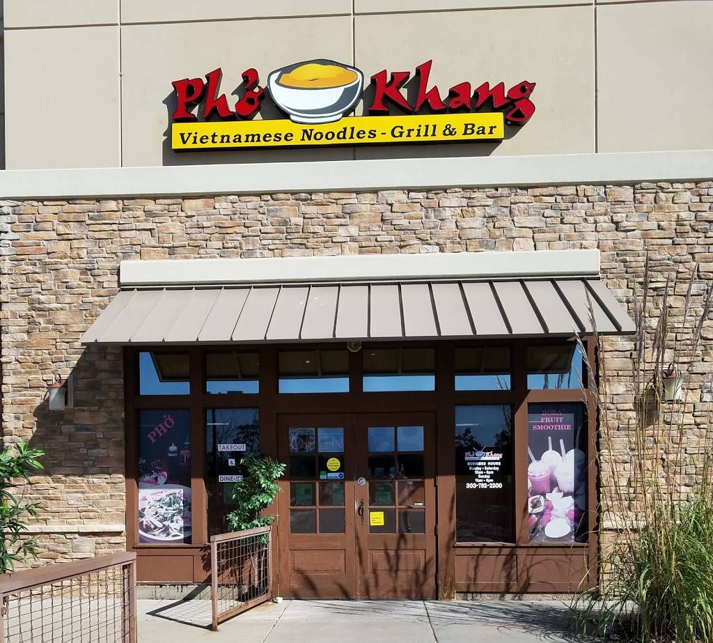 Pho Khang | restaurant | 8283 S Akron St Ste 140, Centennial, CO 80112, USA | 3037922200 OR +1 303-792-2200
