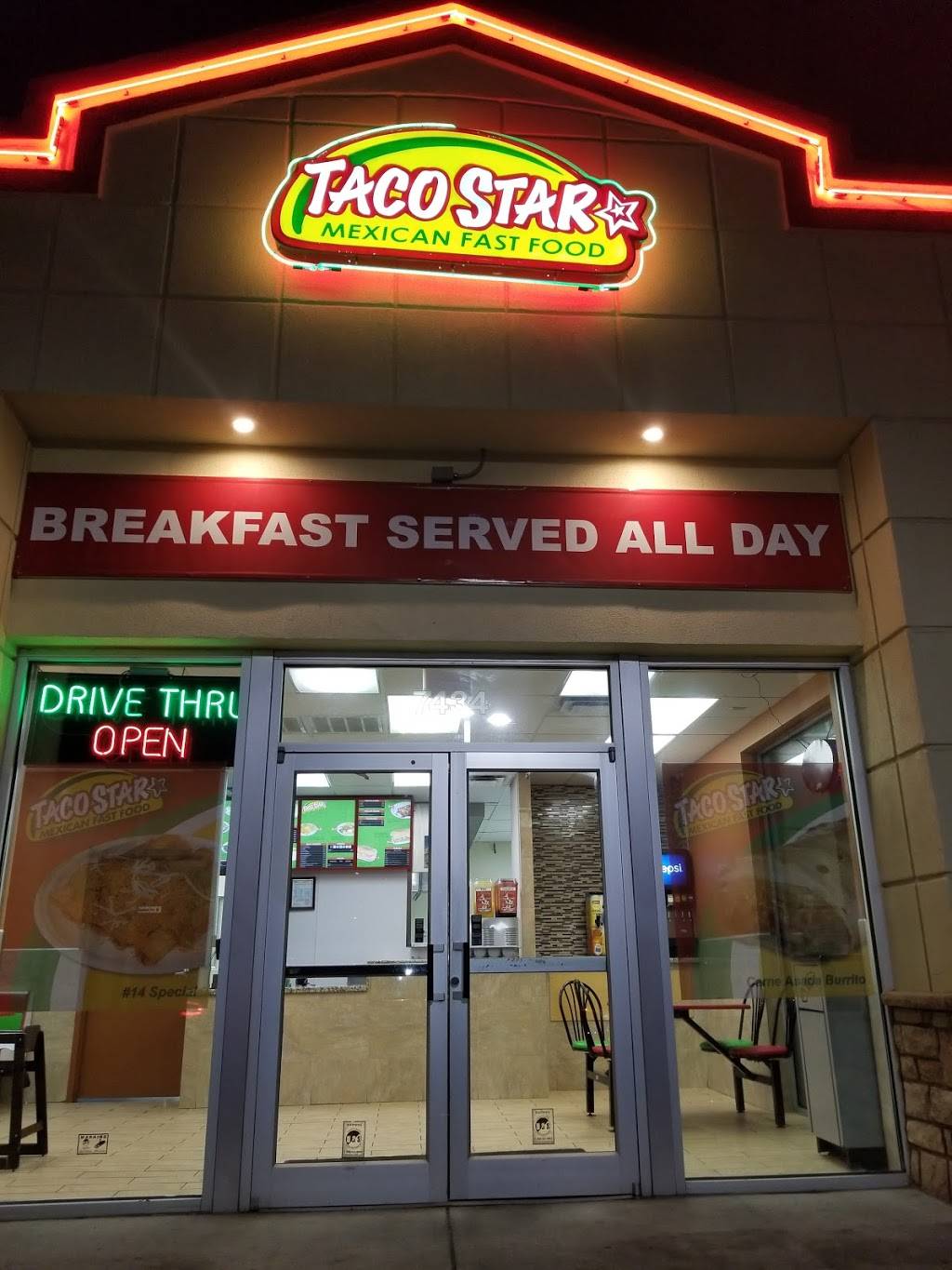 Taco Star | restaurant | 7434 Rangewood Dr, Colorado Springs, CO 80920, USA | 7195908807 OR +1 719-590-8807