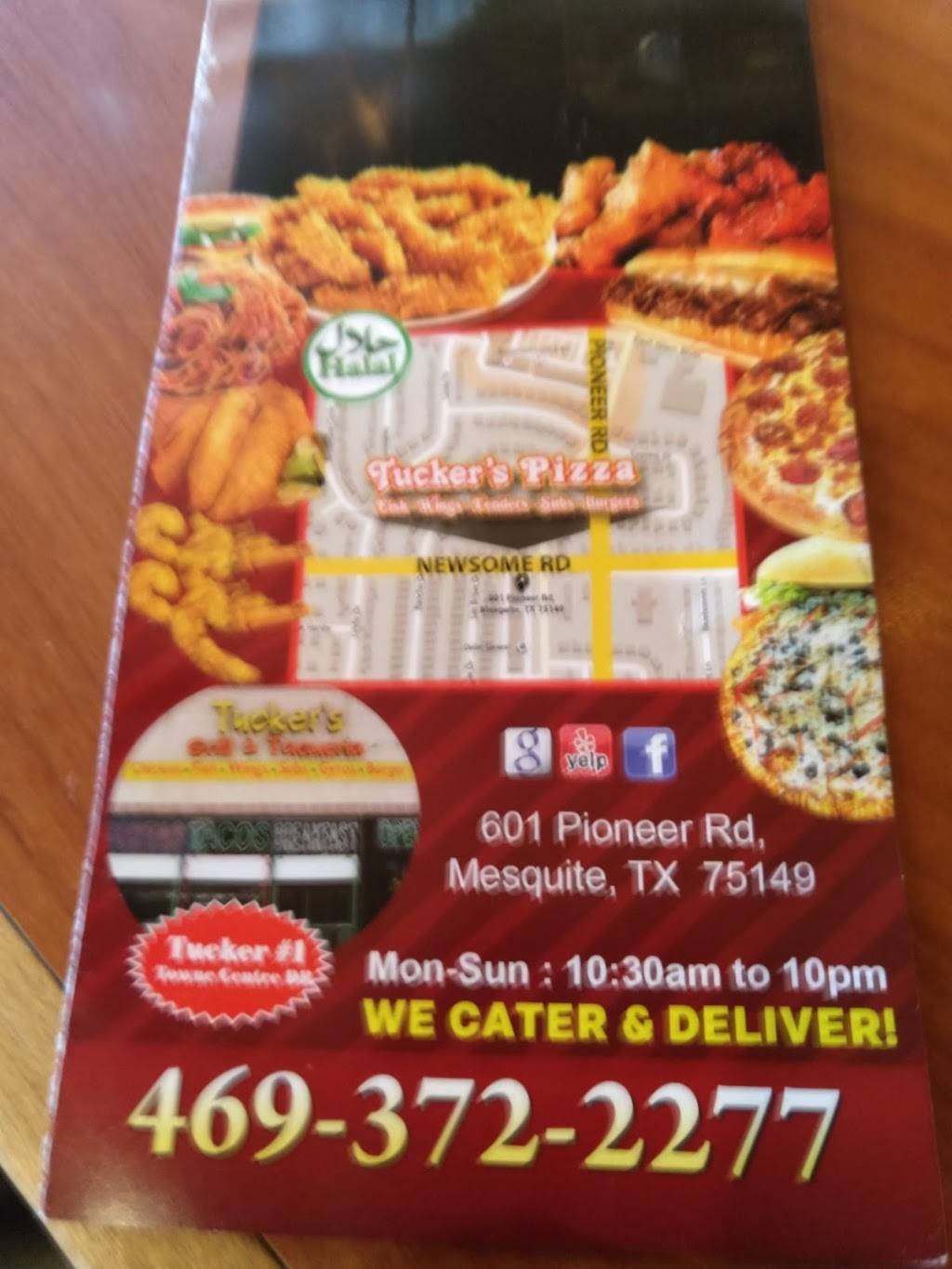 Tuckers Pizza | meal delivery | 601 Pioneer Rd Ste A, Mesquite, TX 75149, USA | 4693722277 OR +1 469-372-2277