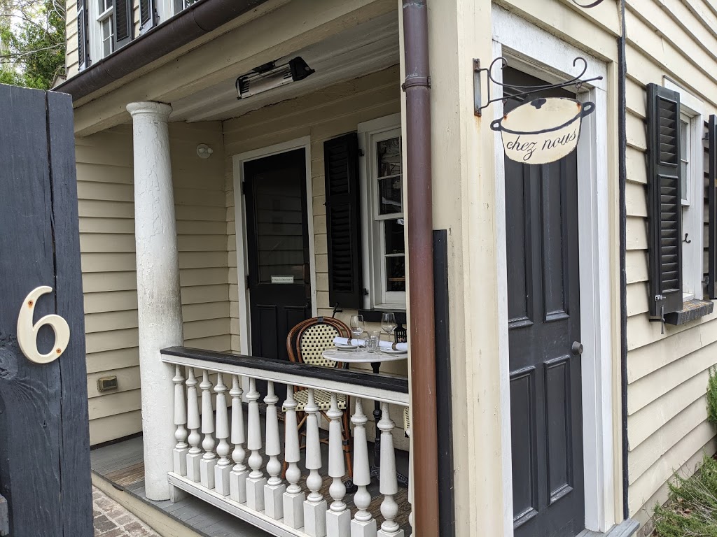 Chez Nous | restaurant | 6 Payne Ct, Charleston, SC 29403, USA | 8435793060 OR +1 843-579-3060