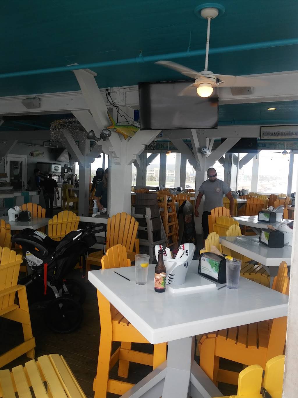 Jimmys on the Pier | restaurant | 9001 Seawall Blvd, Galveston, TX 77554, USA | 4099744726 OR +1 409-974-4726