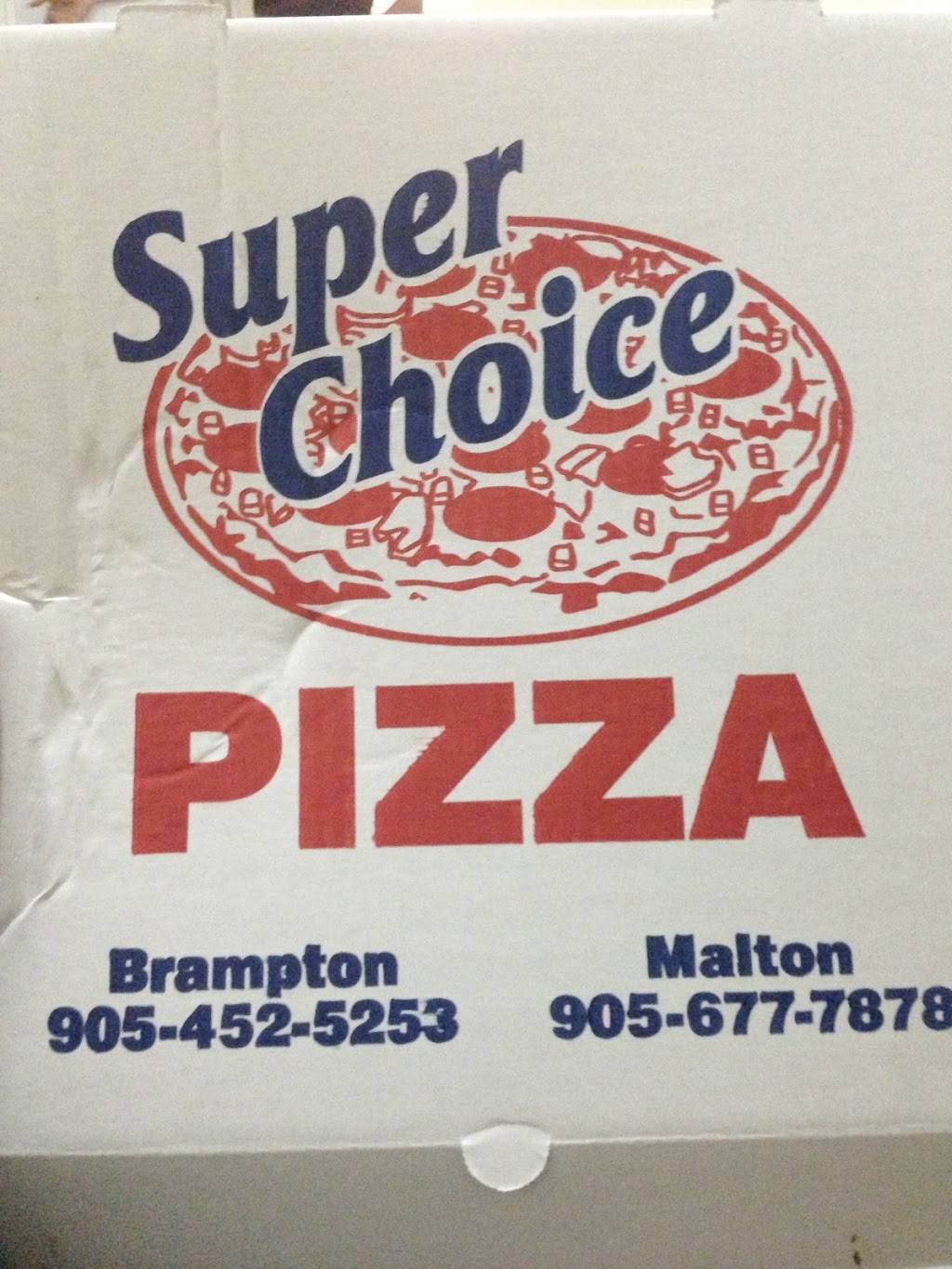 Superchoice Pizza | restaurant | 7980 Kennedy Rd S, Brampton, ON L6W 0A2, Canada | 9054525253 OR +1 905-452-5253