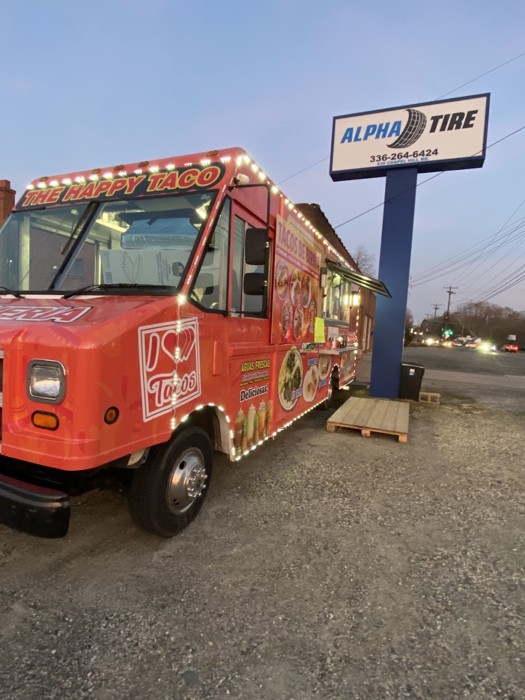 Happy taco super taco | restaurant | 630 Chapel Hill Rd, Burlington, NC 27215, USA | 3365859553 OR +1 336-585-9553