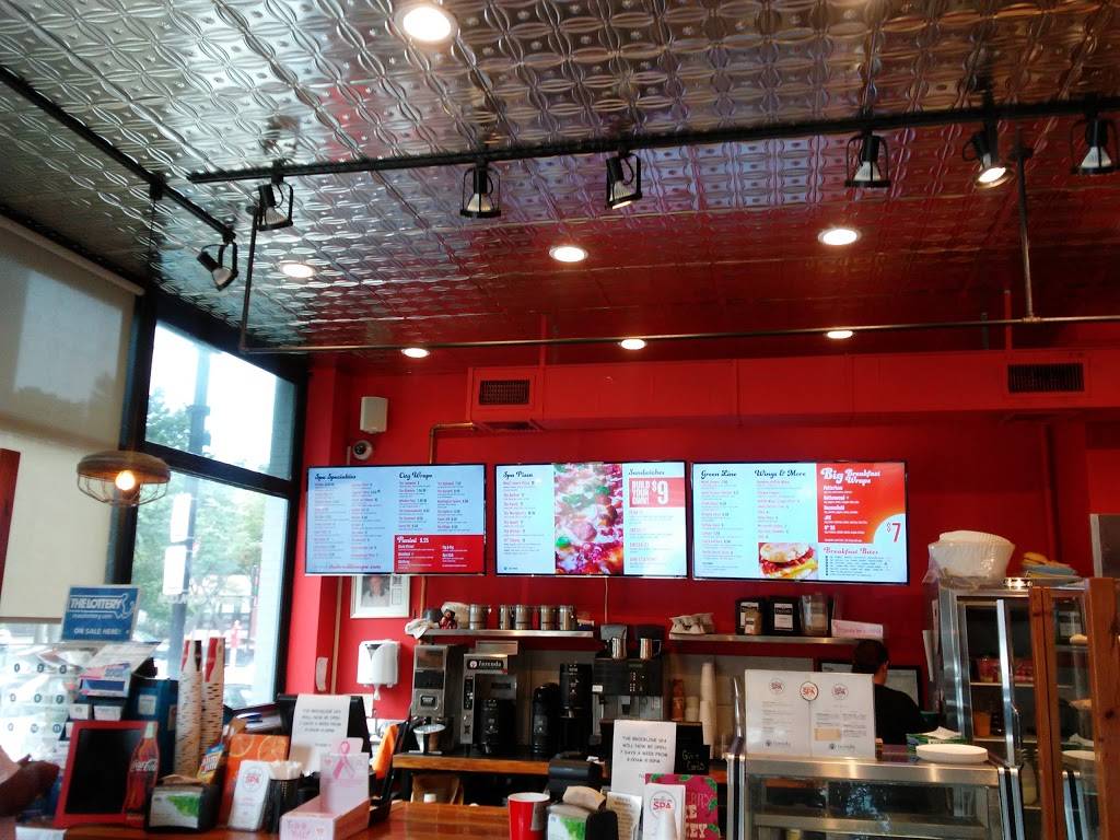 The Brookline Pizza SPA | restaurant | 75 Harvard St, Brookline, MA 02445, USA | 6175666060 OR +1 617-566-6060