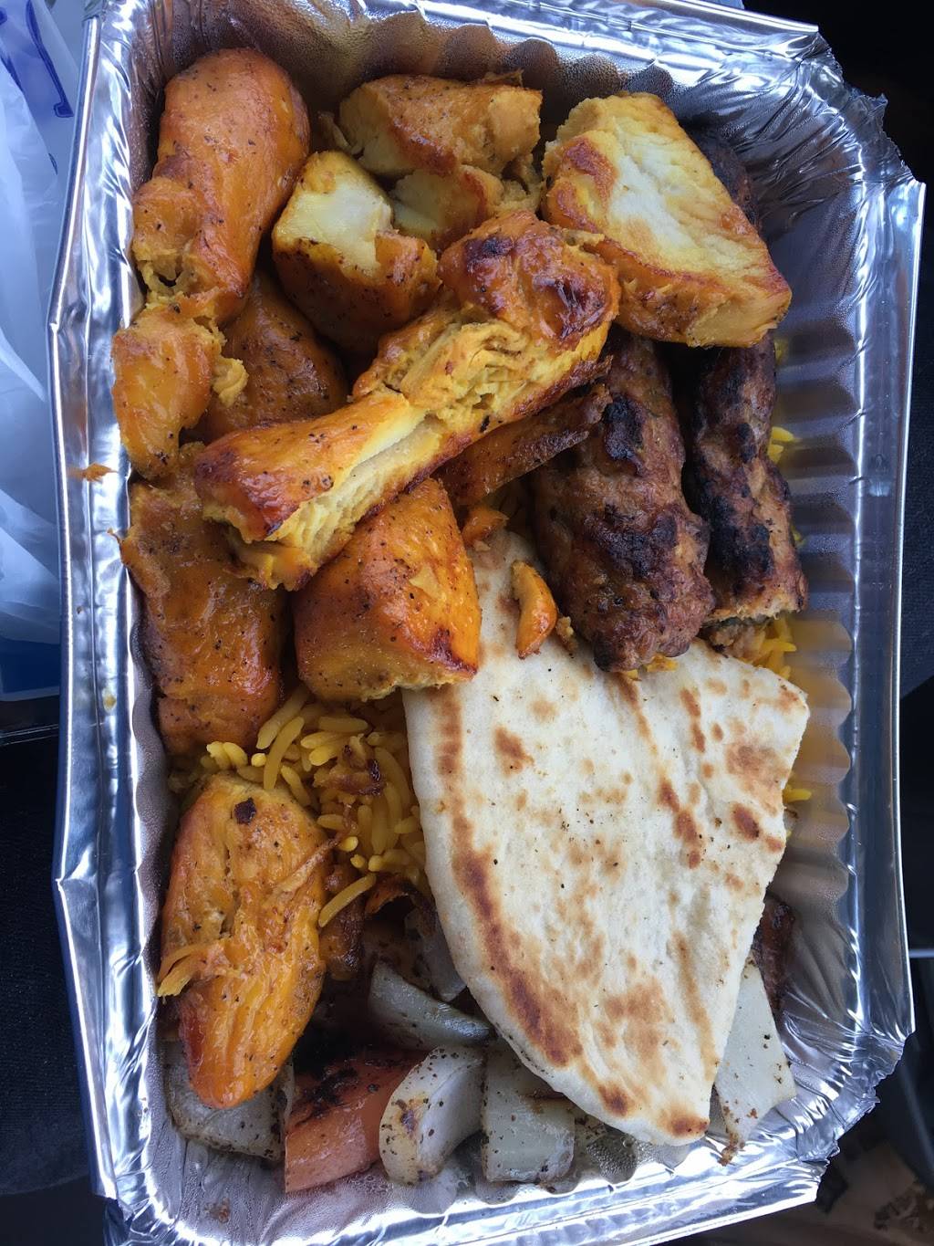 Kabob on Wheels | restaurant | 1843, 1401 N Dupont Hwy, Wilmington Manor, DE 19720, USA | 3025659868 OR +1 302-565-9868