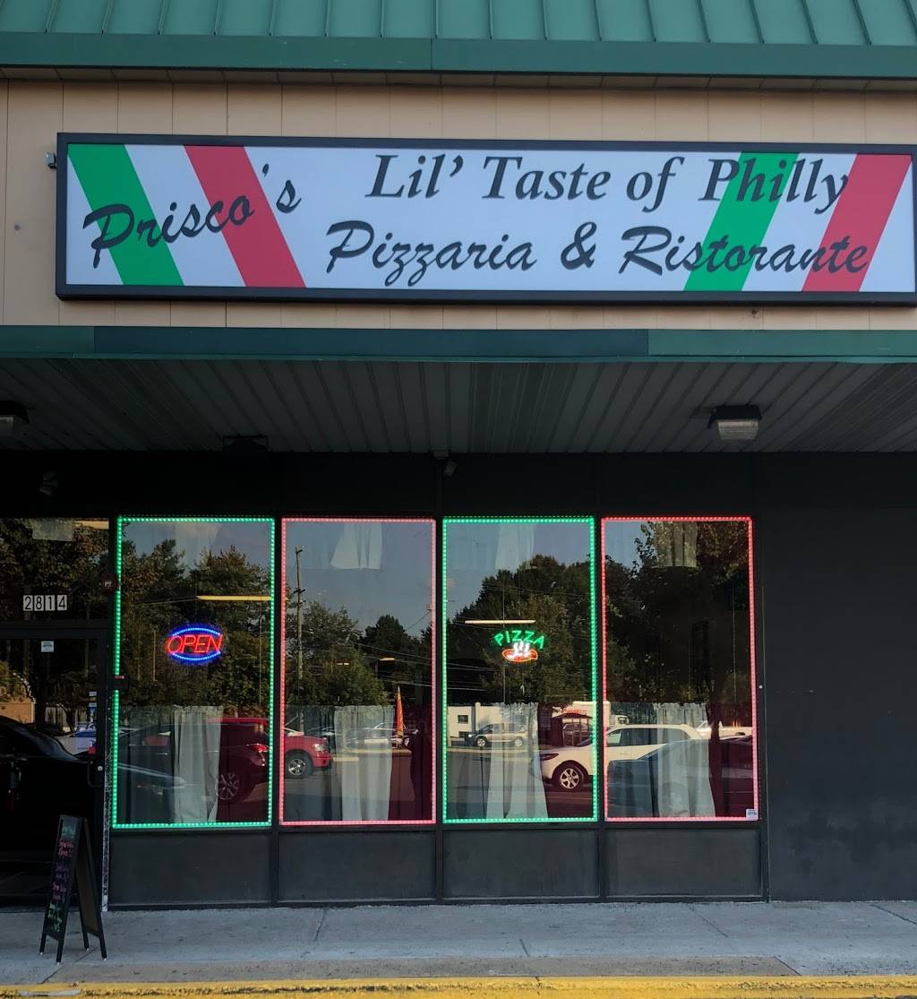 Priscos Lil Taste of Philly | restaurant | 2814 Street Rd, Bensalem, PA 19020, USA | 2156082445 OR +1 215-608-2445