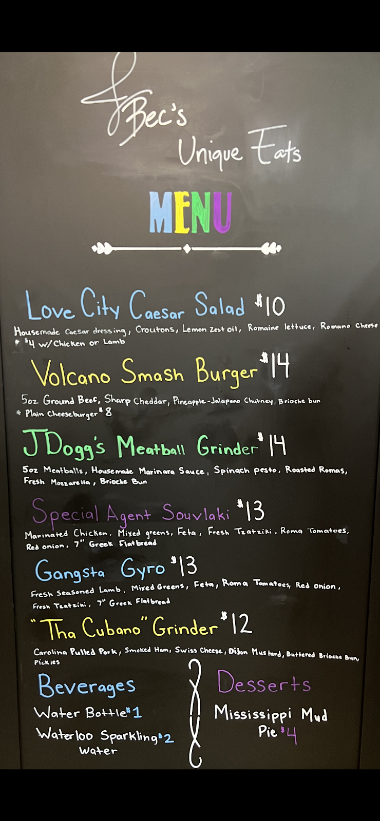 JBecs Unique Eats | restaurant | 111 E Ocean Rd, Holly Ridge, NC 28445, USA | 9105076825 OR +1 910-507-6825