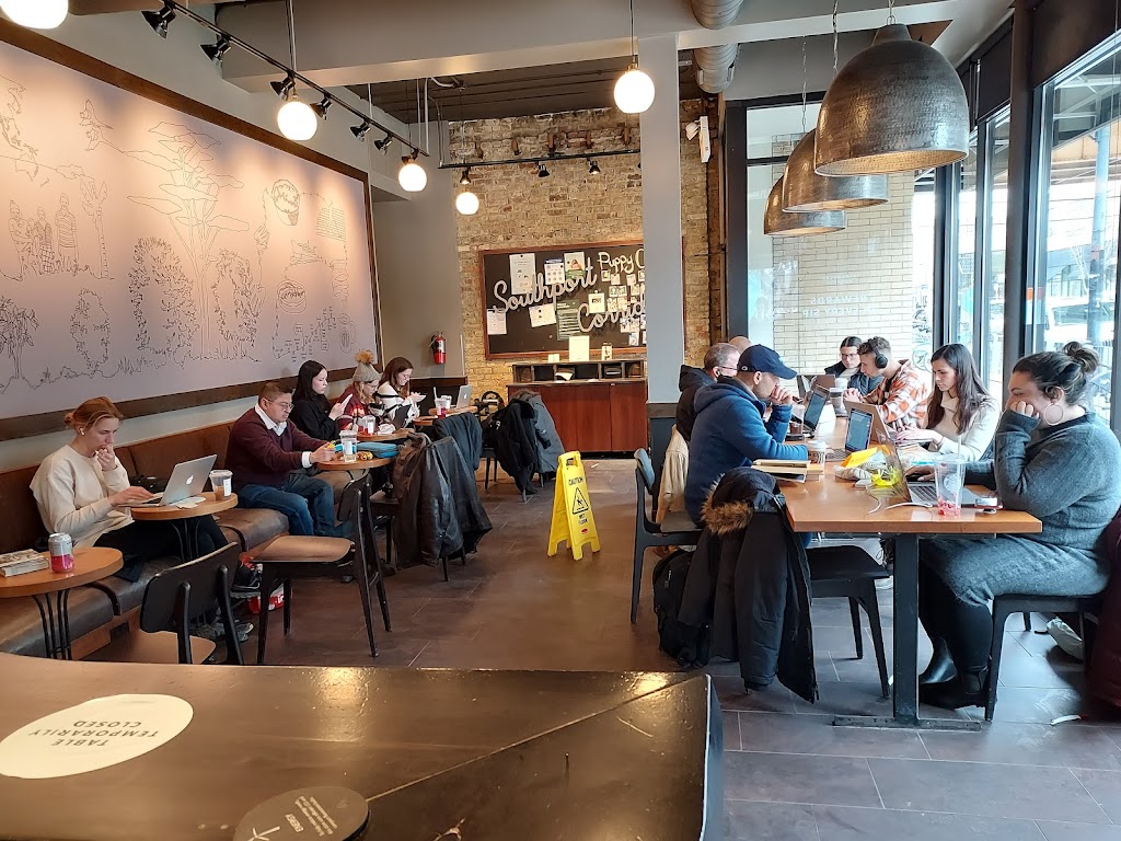 Starbucks | cafe | 3400 N Southport Ave, Chicago, IL 60657, USA | 7739752071 OR +1 773-975-2071