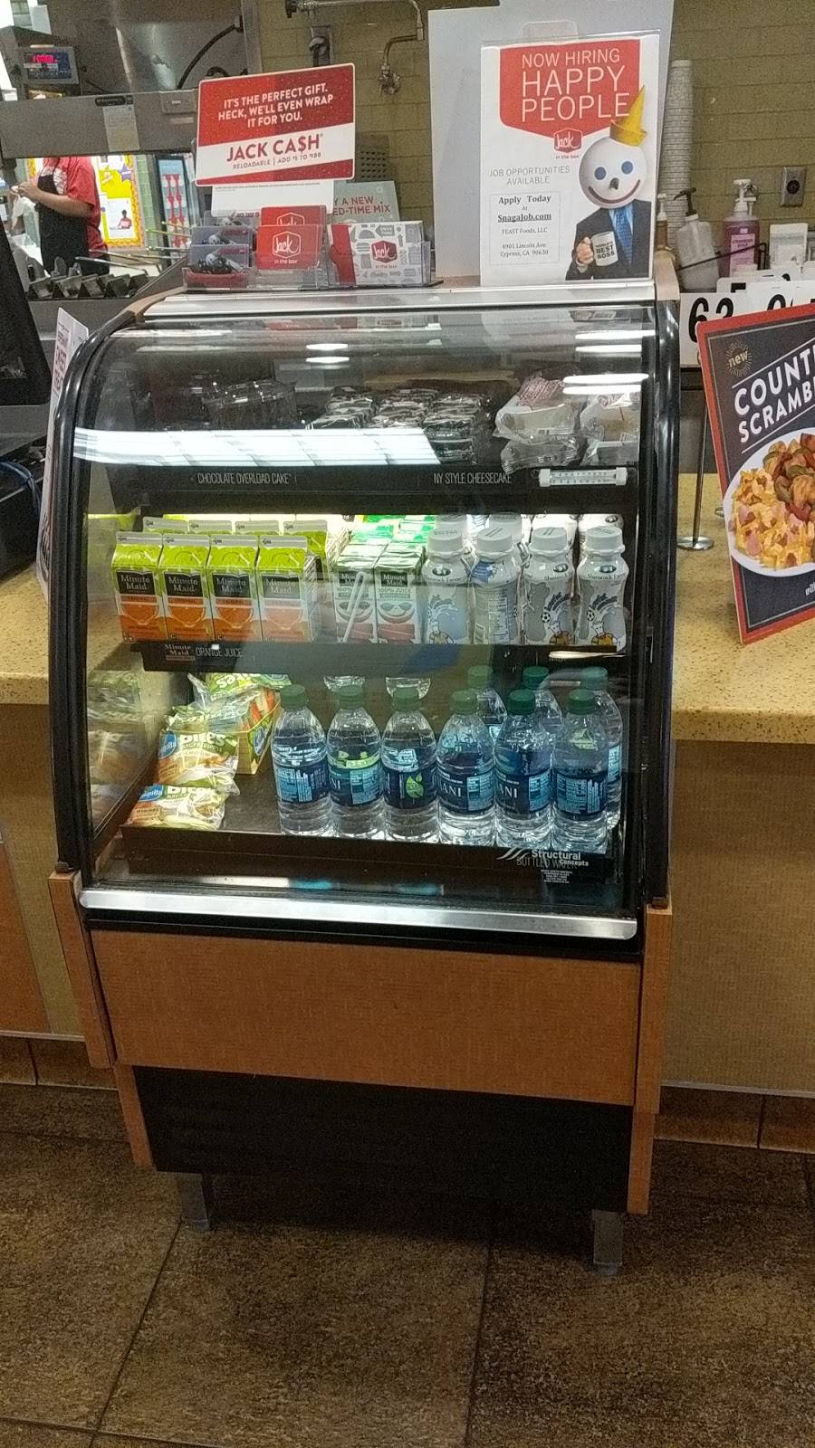 Jack in the Box | restaurant | 4901 Lincoln Ave, Cypress, CA 90630, USA | 7149521632 OR +1 714-952-1632