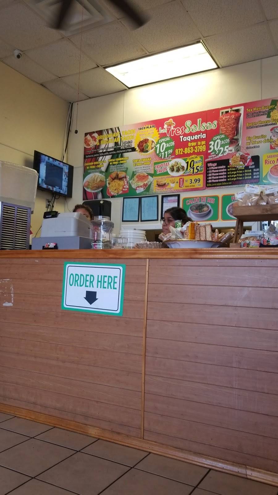 Tres Salsa | restaurant | 2725 S Buckner Blvd ste 100, Dallas, TX 75227, USA | 9728633799 OR +1 972-863-3799