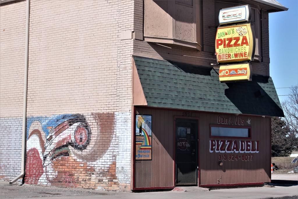 Dan & Vis Pizza | restaurant | 5951 Chene, Detroit, MI 48211, USA | 3139246077 OR +1 313-924-6077