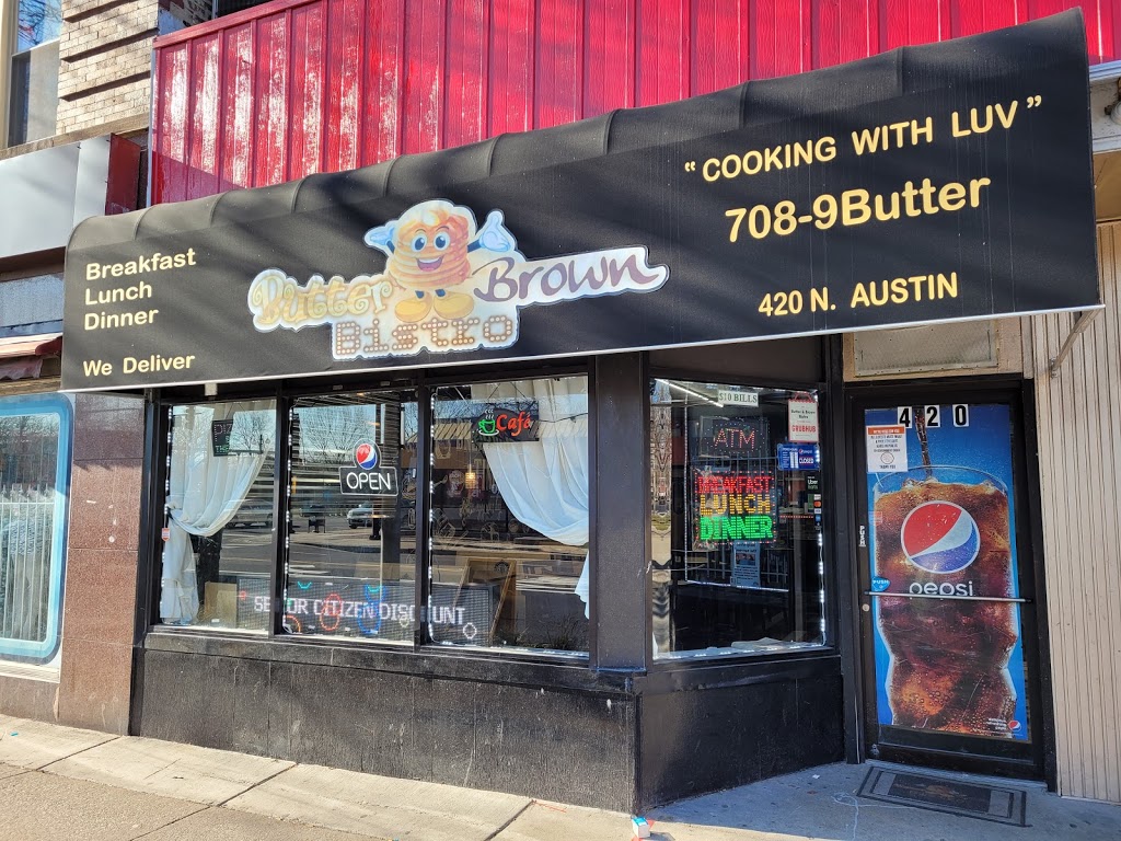 Butter and Brown Bistro | restaurant | 420 N Austin Blvd, Oak Park, IL 60302, USA | 7089288837 OR +1 708-928-8837