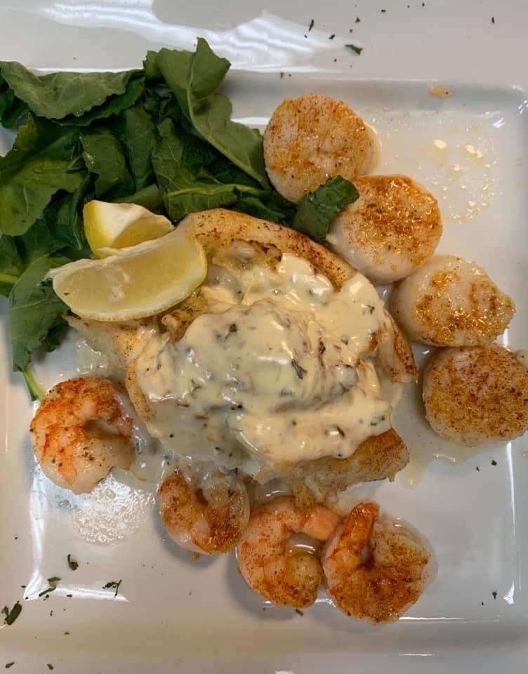 Fins Seafood Grille & Tap | restaurant | 995 Kempsville Rd, Virginia Beach, VA 23464, USA | 7574317070 OR +1 757-431-7070