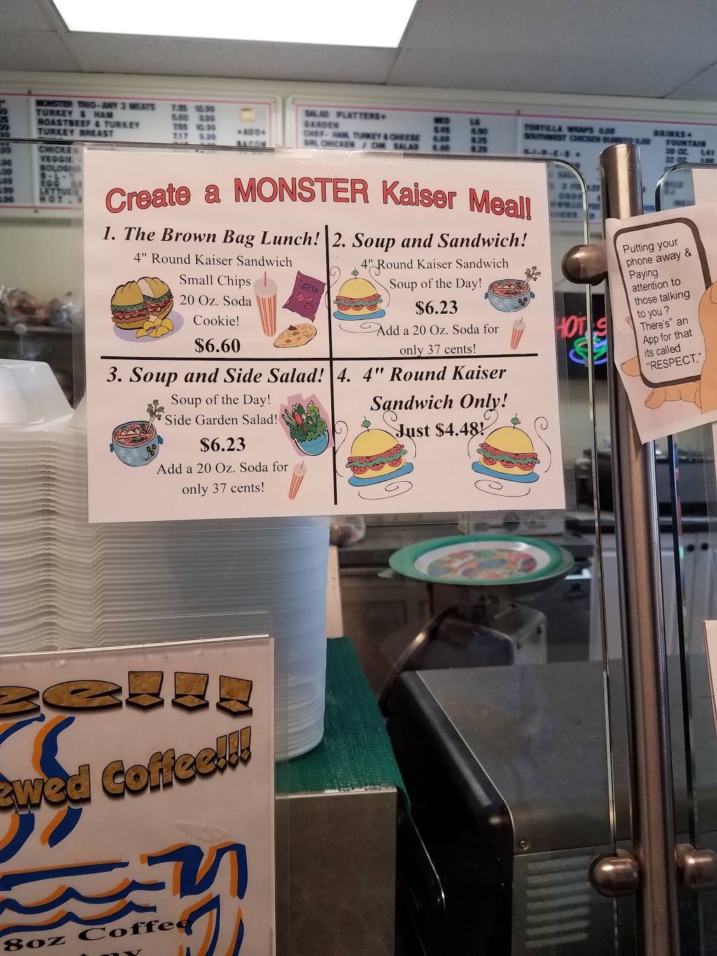 Monster Subs | restaurant | 2172 W Oakland Park Blvd, Fort Lauderdale, FL 33311, USA | 9547394546 OR +1 954-739-4546