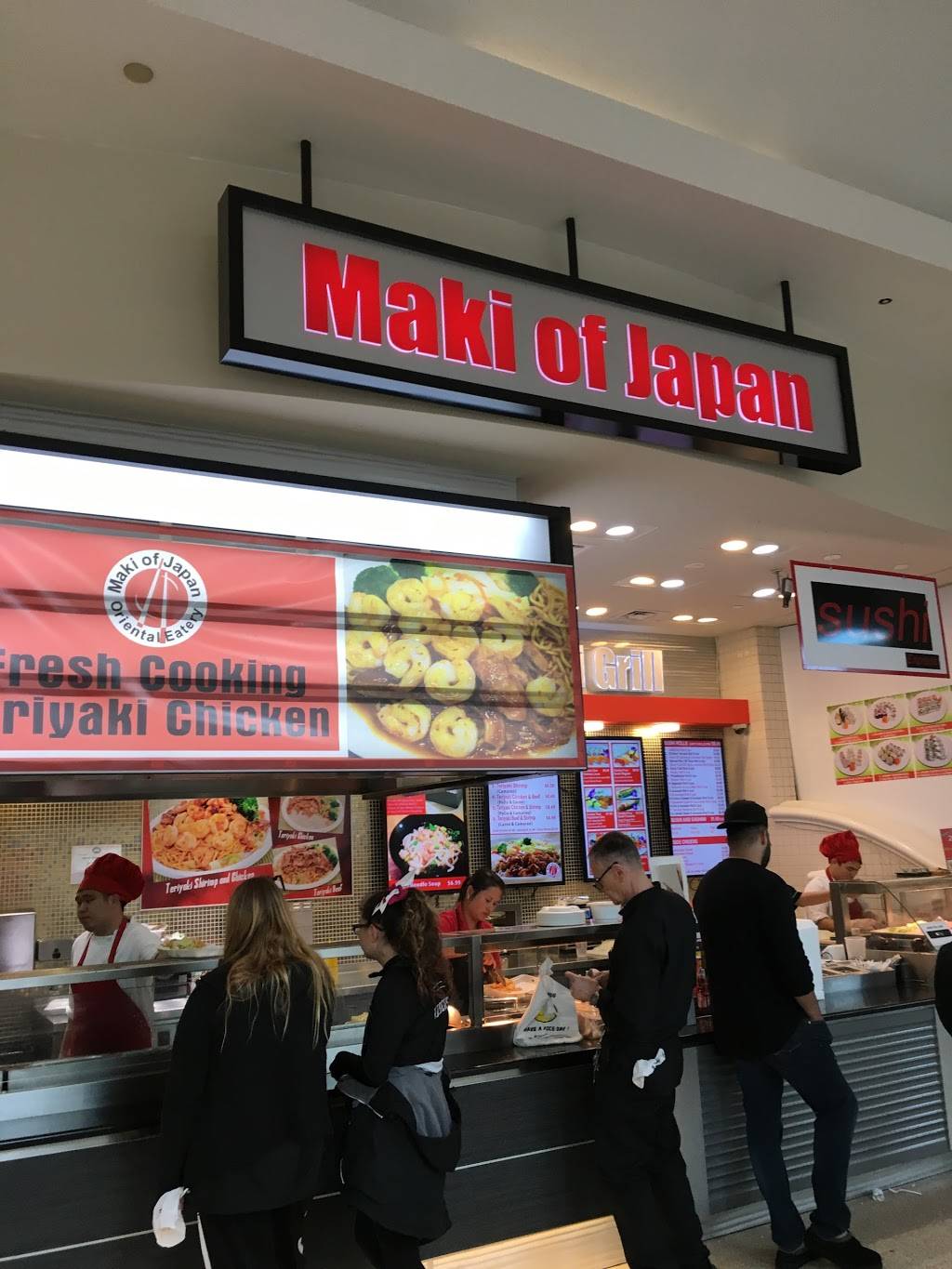 Maki of Japan | restaurant | 100 Menlo Park Mall, Edison, NJ 08837, USA | 7323219308 OR +1 732-321-9308