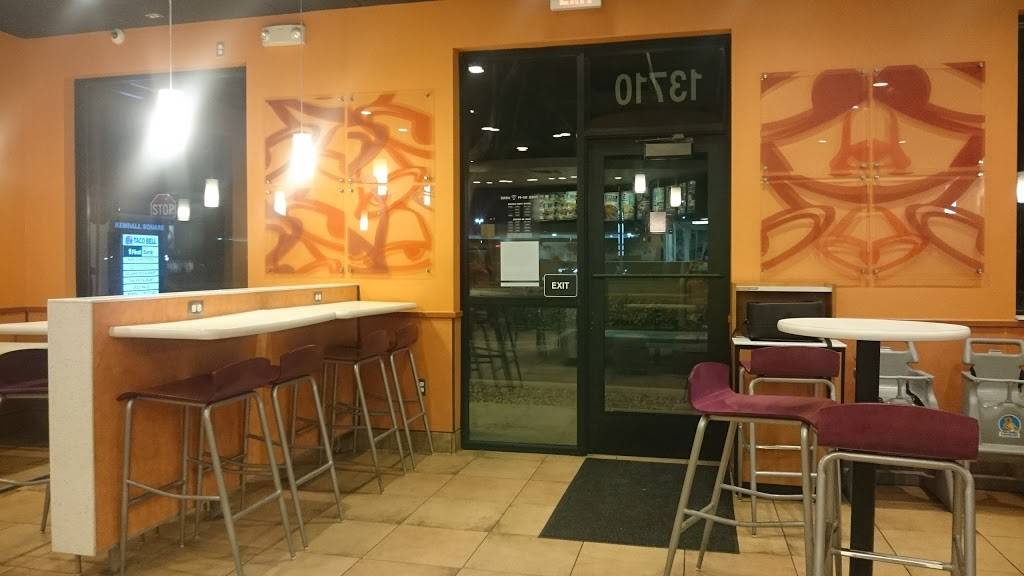 Taco Bell | meal takeaway | 13710 SW 88th St, Miami, FL 33186, USA | 3053821858 OR +1 305-382-1858