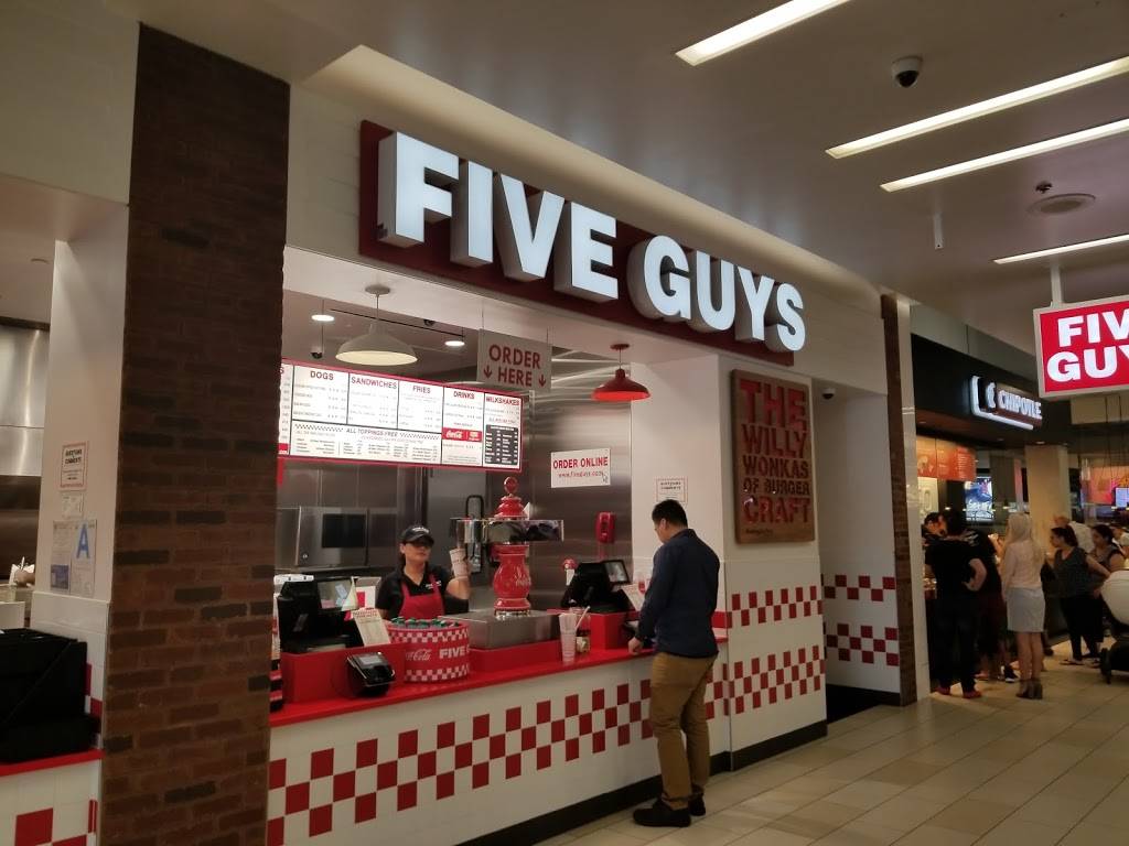 Five Guys | meal takeaway | 1137 Galleria Way Fc11, Glendale, CA 91210, USA | 8189455229 OR +1 818-945-5229