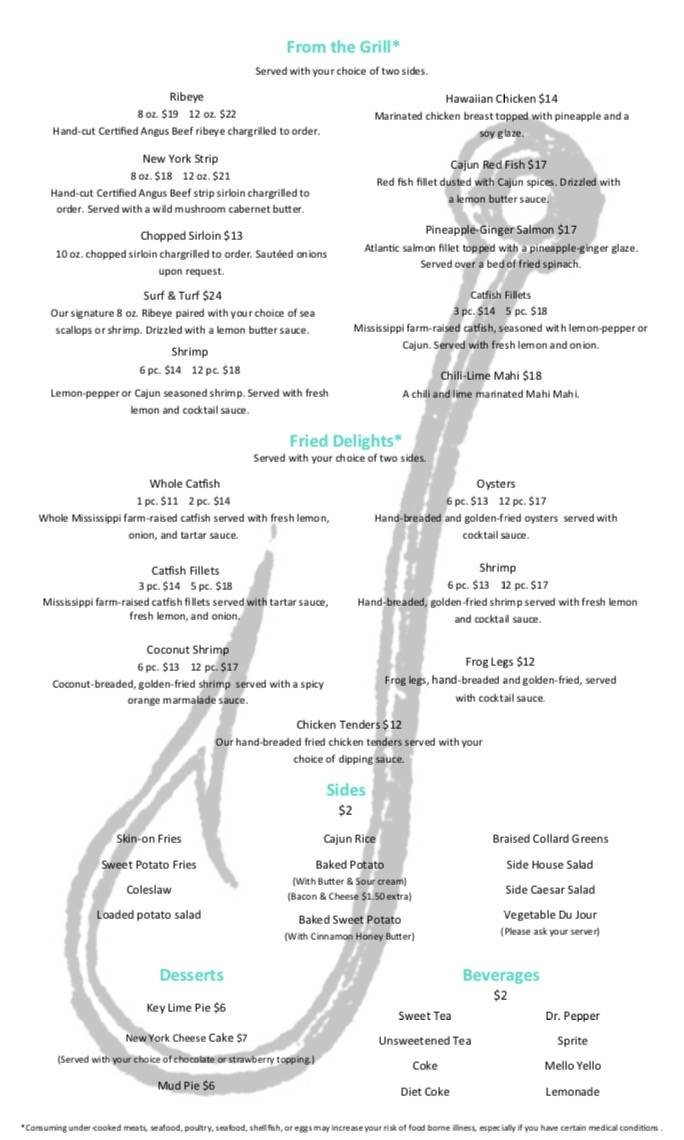 Aqua Yacht Harbor Grille | restaurant | 3832 MS-25, Iuka, MS 38852, USA | 6624235811 OR +1 662-423-5811