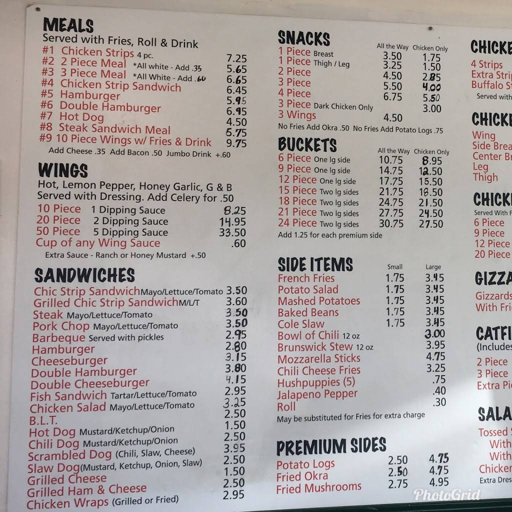 Big Chic | restaurant | 148 N, Washington Ave, Talbotton, GA 31827, USA | 7066658318 OR +1 706-665-8318