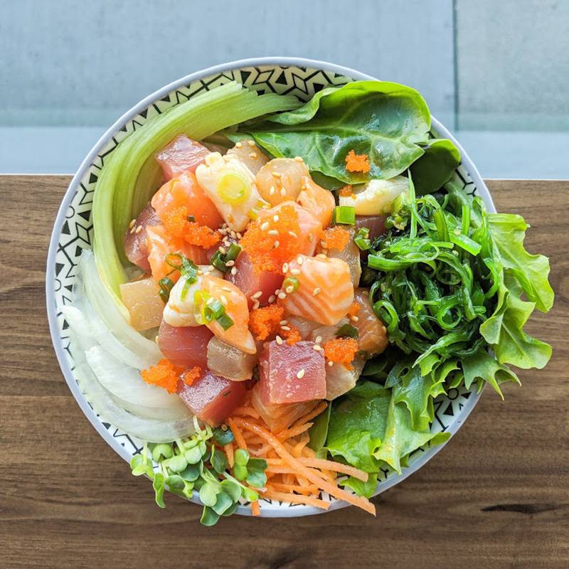 Poki Cat - Poke and Salad | restaurant | 707 E Ocean Blvd, Long Beach, CA 90802, USA | 5622693988 OR +1 562-269-3988