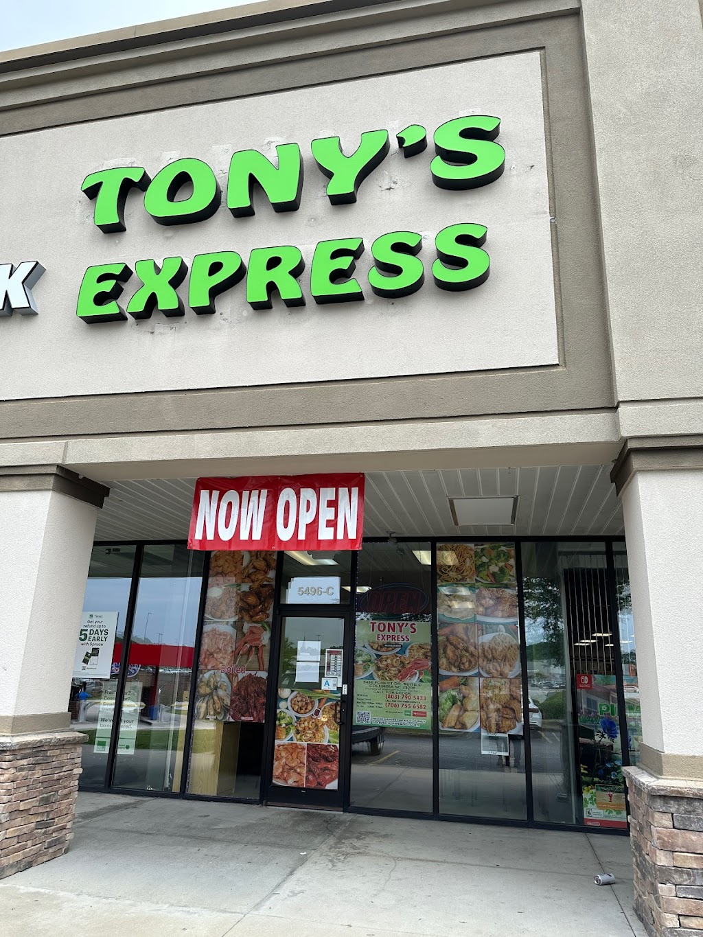 Tonys Express restaurant Columbia | restaurant | 5496 Forest Dr Suite C, Columbia, SC 29206, USA | 8037905433 OR +1 803-790-5433