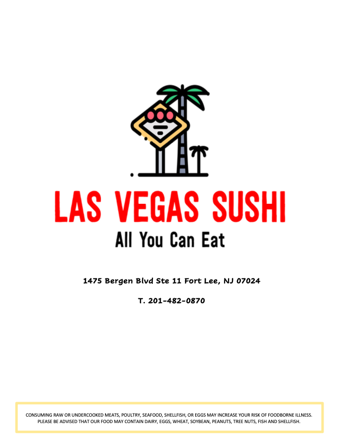 Las Vegas Sushi | restaurant | 1475 Bergen Blvd M, Fort Lee, NJ 07024, USA | 2014820870 OR +1 201-482-0870