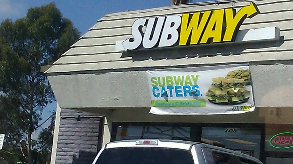 Subway | meal takeaway | 3310 University Ave, San Diego, CA 92104, USA | 6192809818 OR +1 619-280-9818