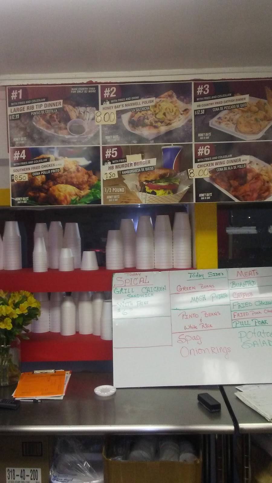 Honey Bays BBQ | restaurant | 1726 Belvidere St, Waukegan, IL 60085, USA | 8472444711 OR +1 847-244-4711