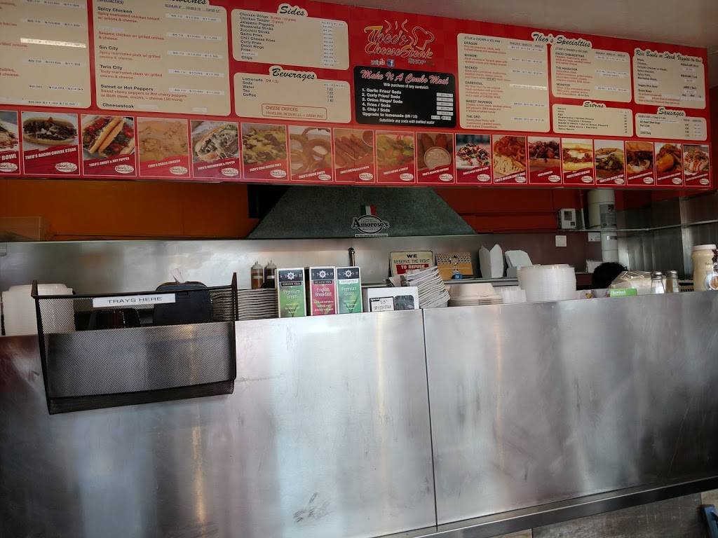 Theos CheeseSteak Shop | restaurant | 15696 E 14th St, San Leandro, CA 94578, USA | 5106749224 OR +1 510-674-9224