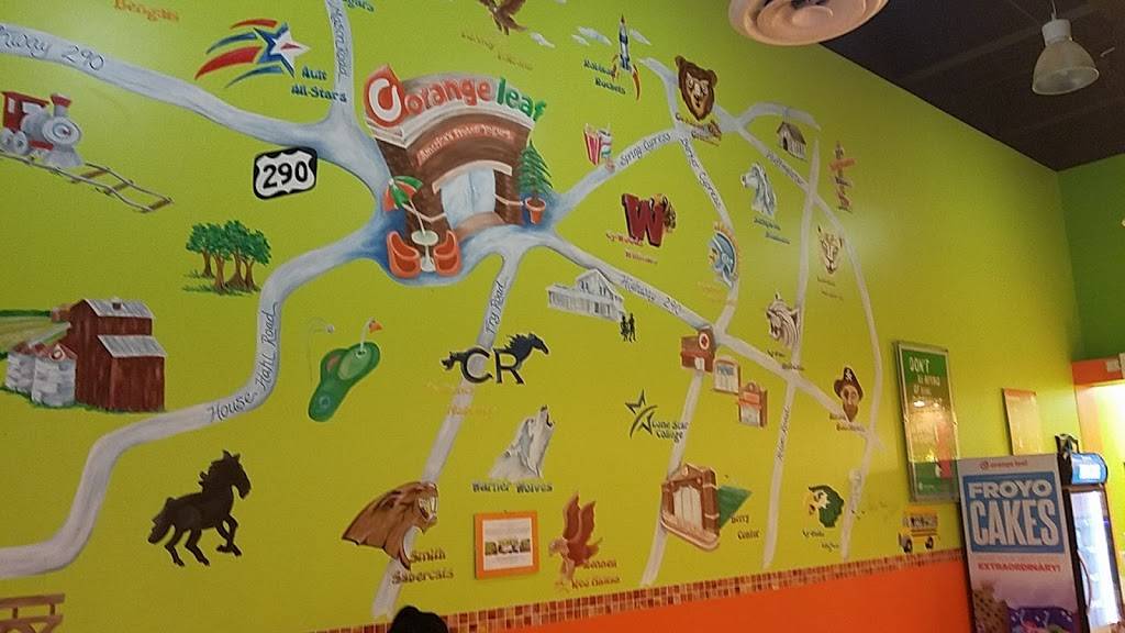 Orange Leaf Frozen Yogurt | restaurant | 26321 Northwest Fwy Ste 400, Cypress, TX 77429, USA | 2812569451 OR +1 281-256-9451