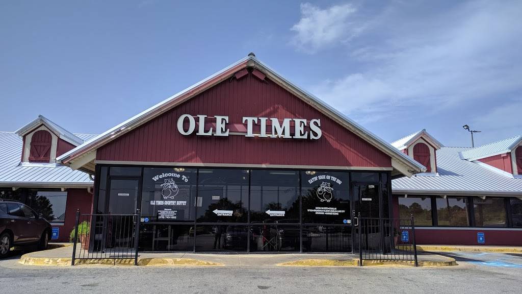 Ole Times Country Buffet | restaurant | 1343 Gray Hwy, Macon, GA 31211, USA | 4787431602 OR +1 478-743-1602