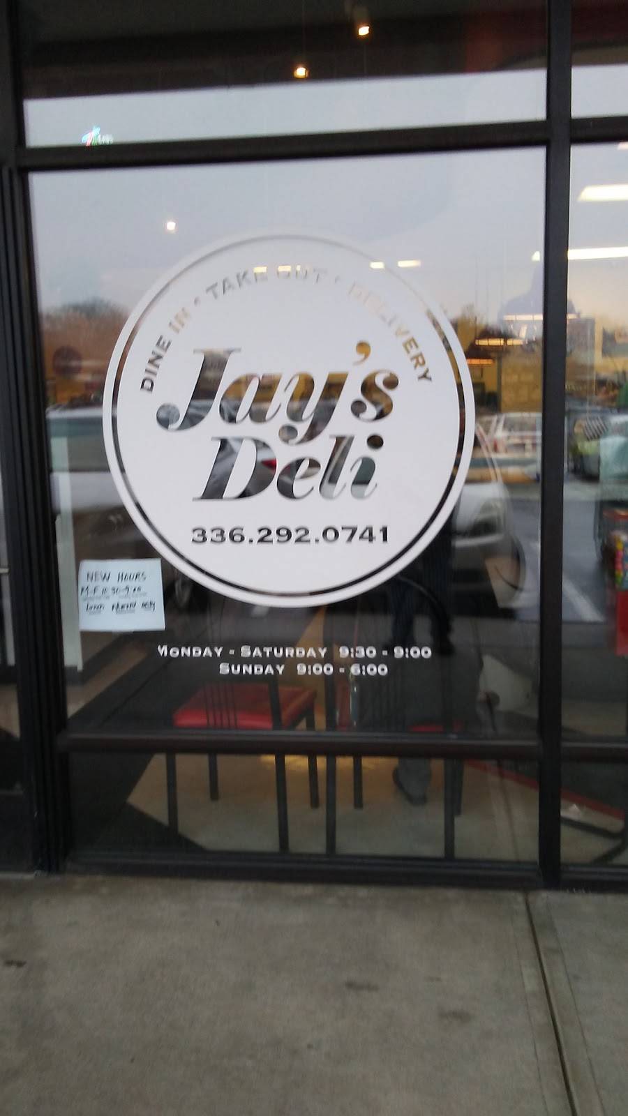 Jays Deli | restaurant | 630 Friendly Center Rd, Greensboro, NC 27408, USA | 3362920741 OR +1 336-292-0741